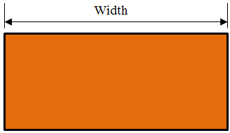 The Width of a Box or Element