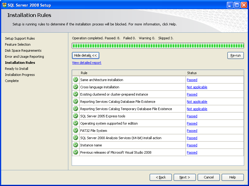 SQL Server 2008 Setup