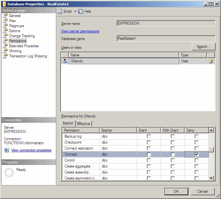 Server Properties