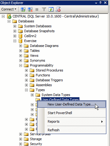 New User-Defined Data Type