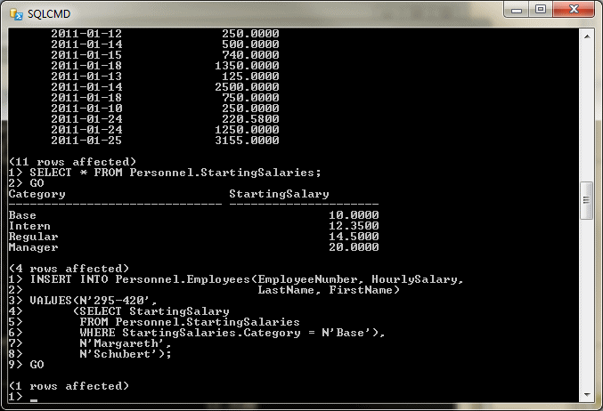 Subquery