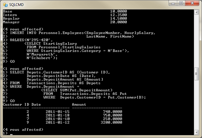 Subquery