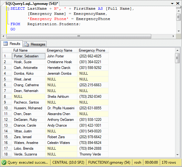 Assignment in an Expression