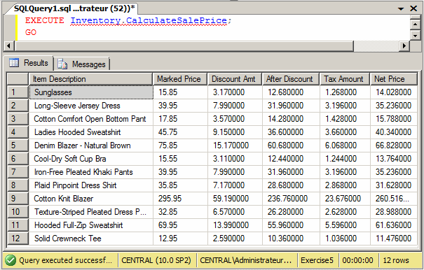 Stored Procedure