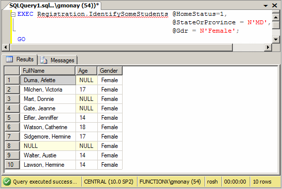 Stored Procedure