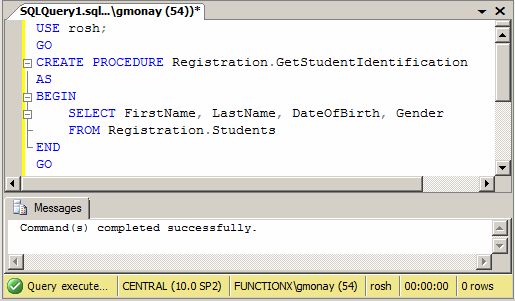 Stored Procedure