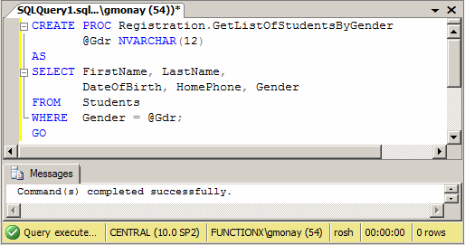 Stored Procedure