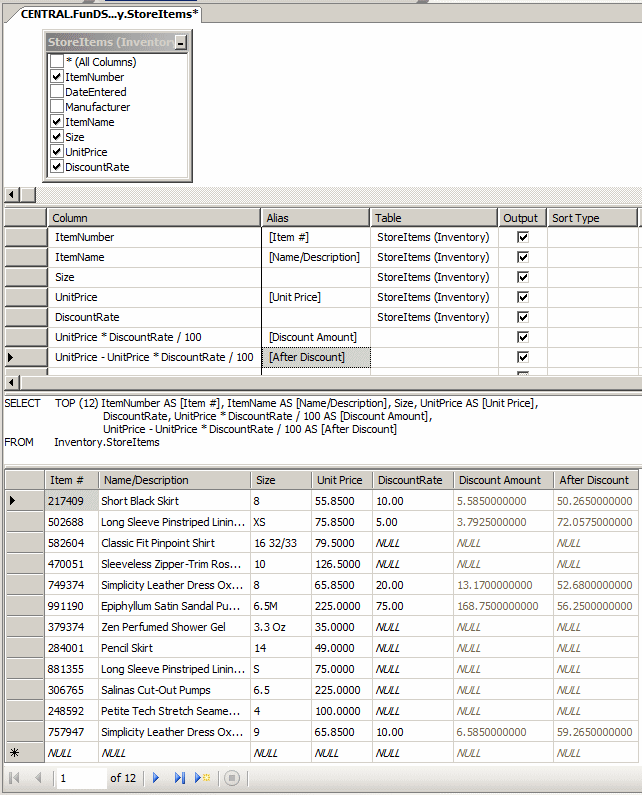 Selecting the Top Records