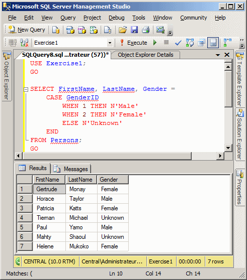 Conditional Statements