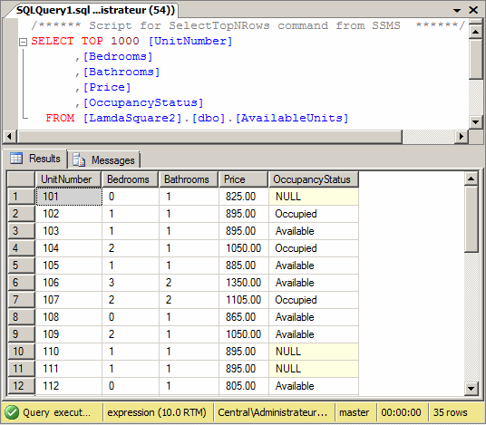 Microsoft Sql Server Lesson Introduction To Views