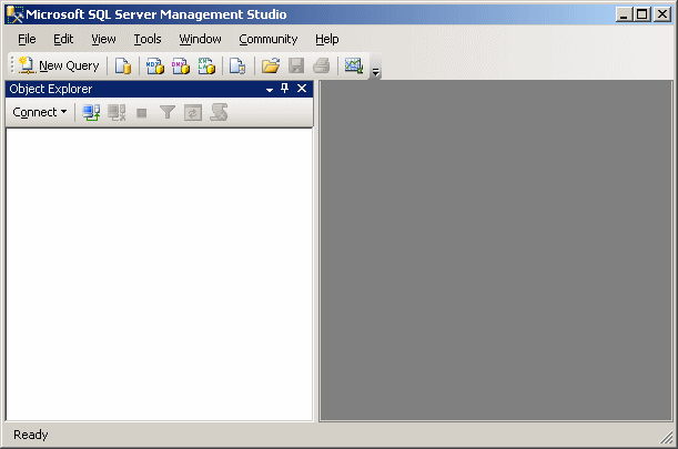 Microsoft SQL Server Management Studio