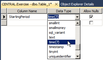 Time-Based Columns