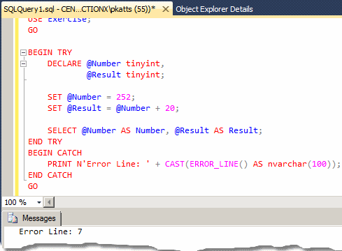 Error Handling