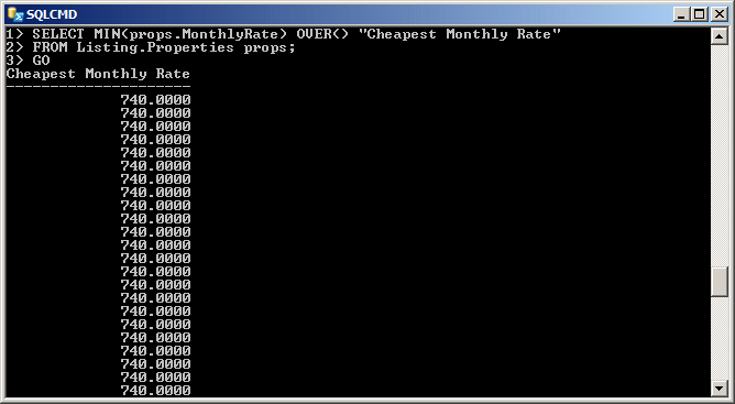 Selecting Records Over an Aggregate Function