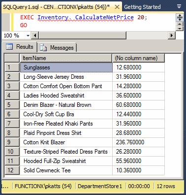 Stored Procedure