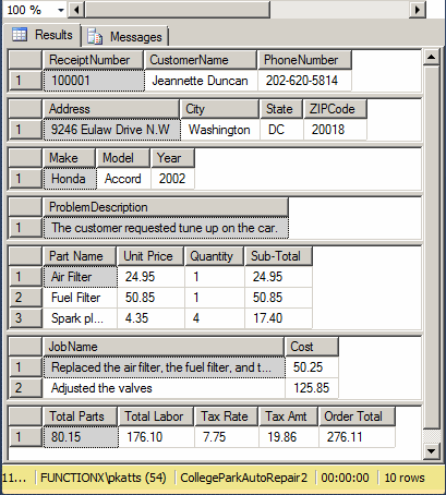 Checking a Common Field