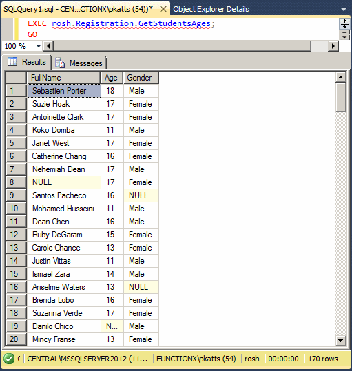 Stored Procedure