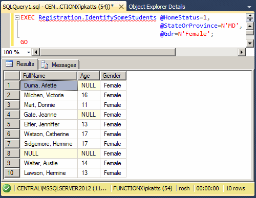 Stored Procedure