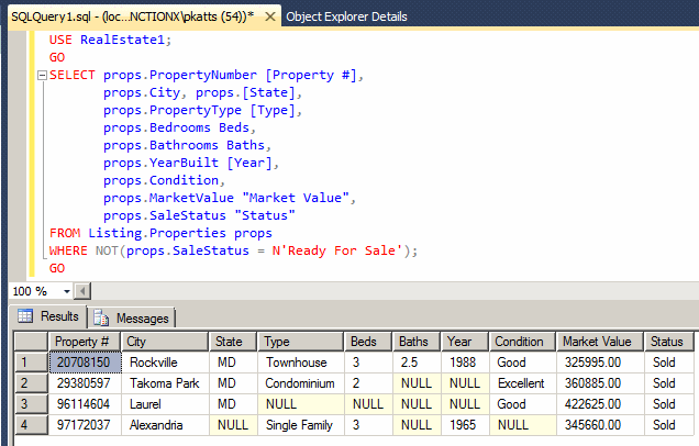 Dealing With NULL Foreign Values
