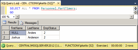 Updating Records Using a View