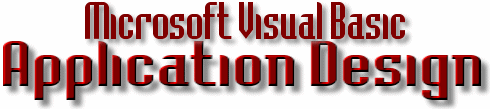 Microsoft Visual Basic Application Design