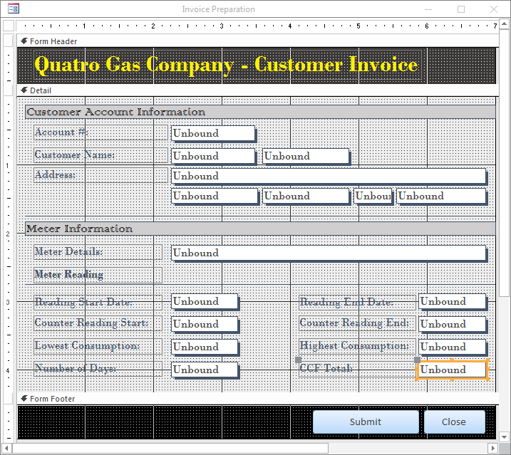 Quatro Gas Company - The Sum of the Values of a Field