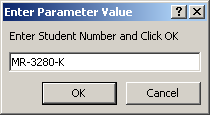 Enter Parameter Value