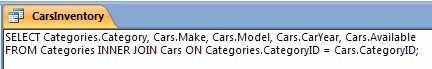 Cars Inventory