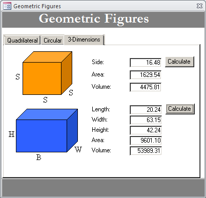 Calculations