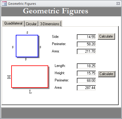 Geometric Procedures