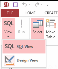 SQL View