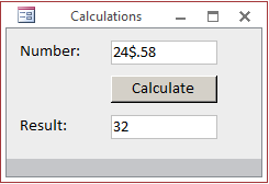 Calculation