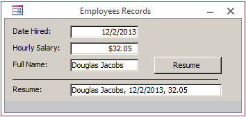 Employees Records