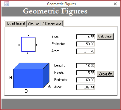 Geometric Procedures