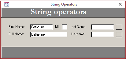 Using the Assignment Operator