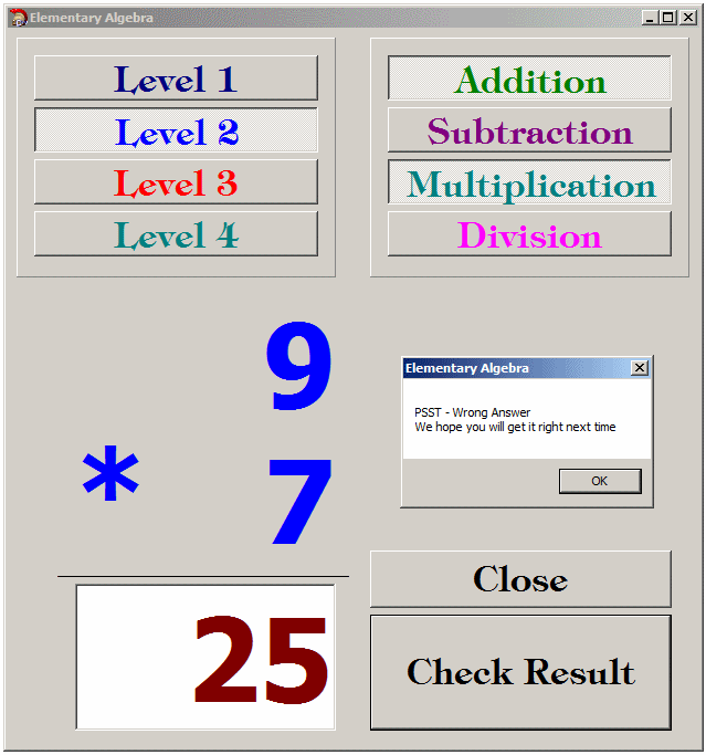 Elementary Algebra