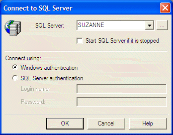 Connect to SQL Server