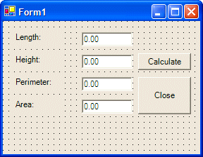 The Calculate Form