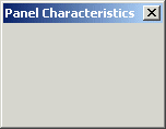 A panel with a None value as BorderStyle