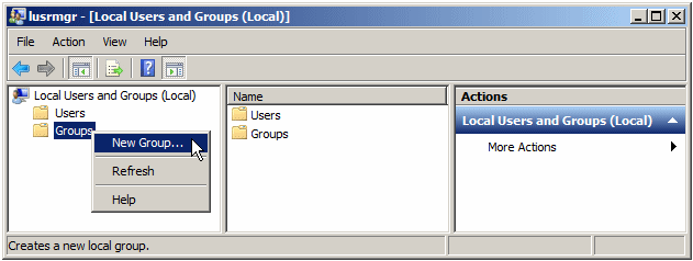 Control Panel: User Accounts