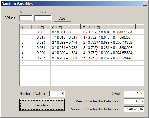 Random Variables