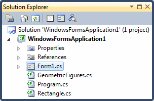 Solution Explorer