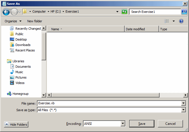 Lesson 02: Introduction To The Visual Basic Language