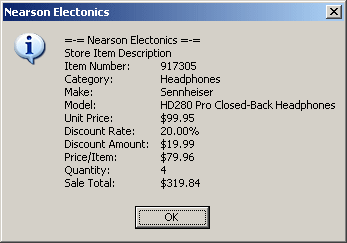 Electronic Store