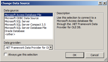 Choose Data Source