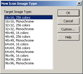 New Icon Image Type