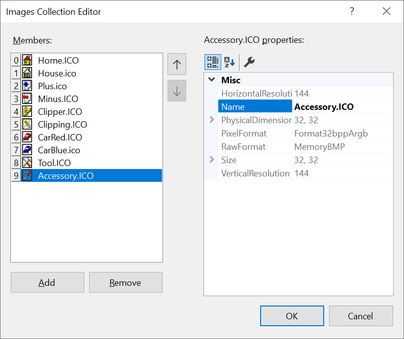 Collection Collection Editor