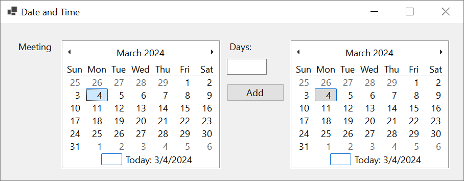 Adding Days to a Date Value