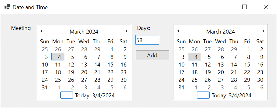 Adding Days to a Date Value