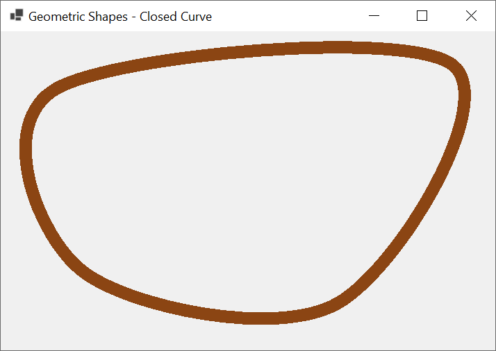 Closed Curve